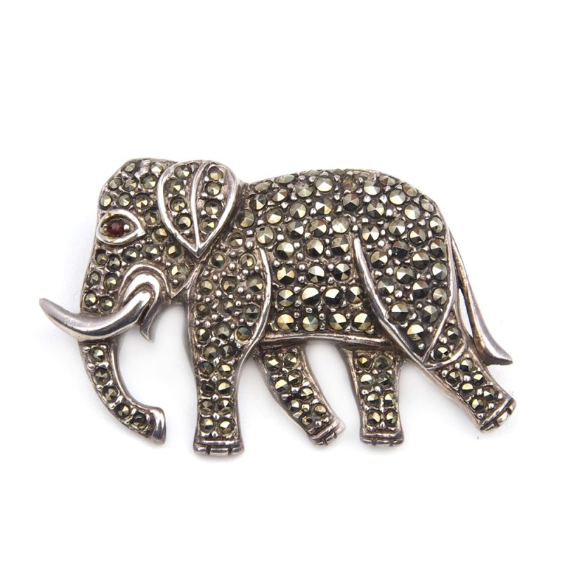Elephant brooch