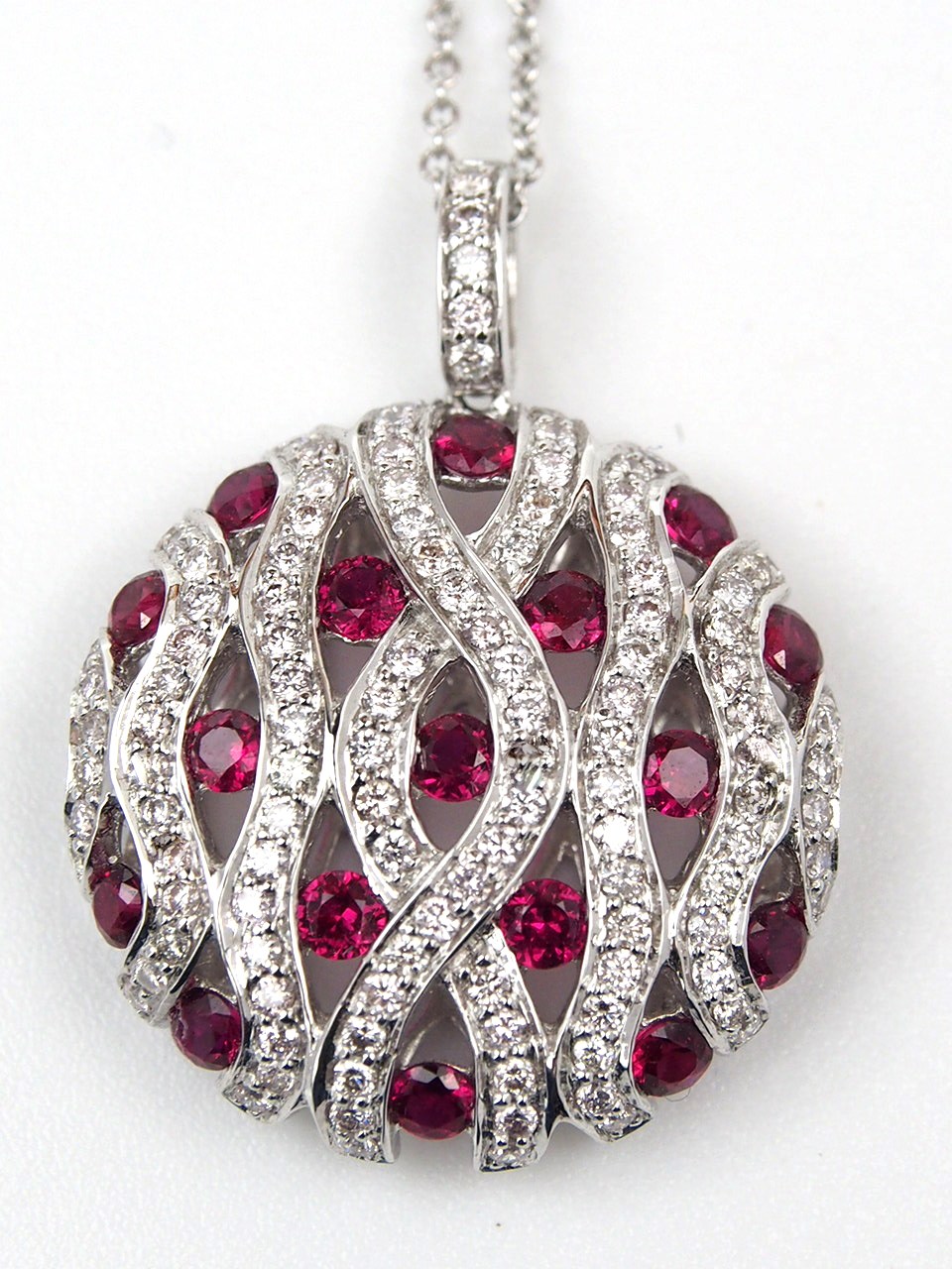 Ruby & Diamond Pendant