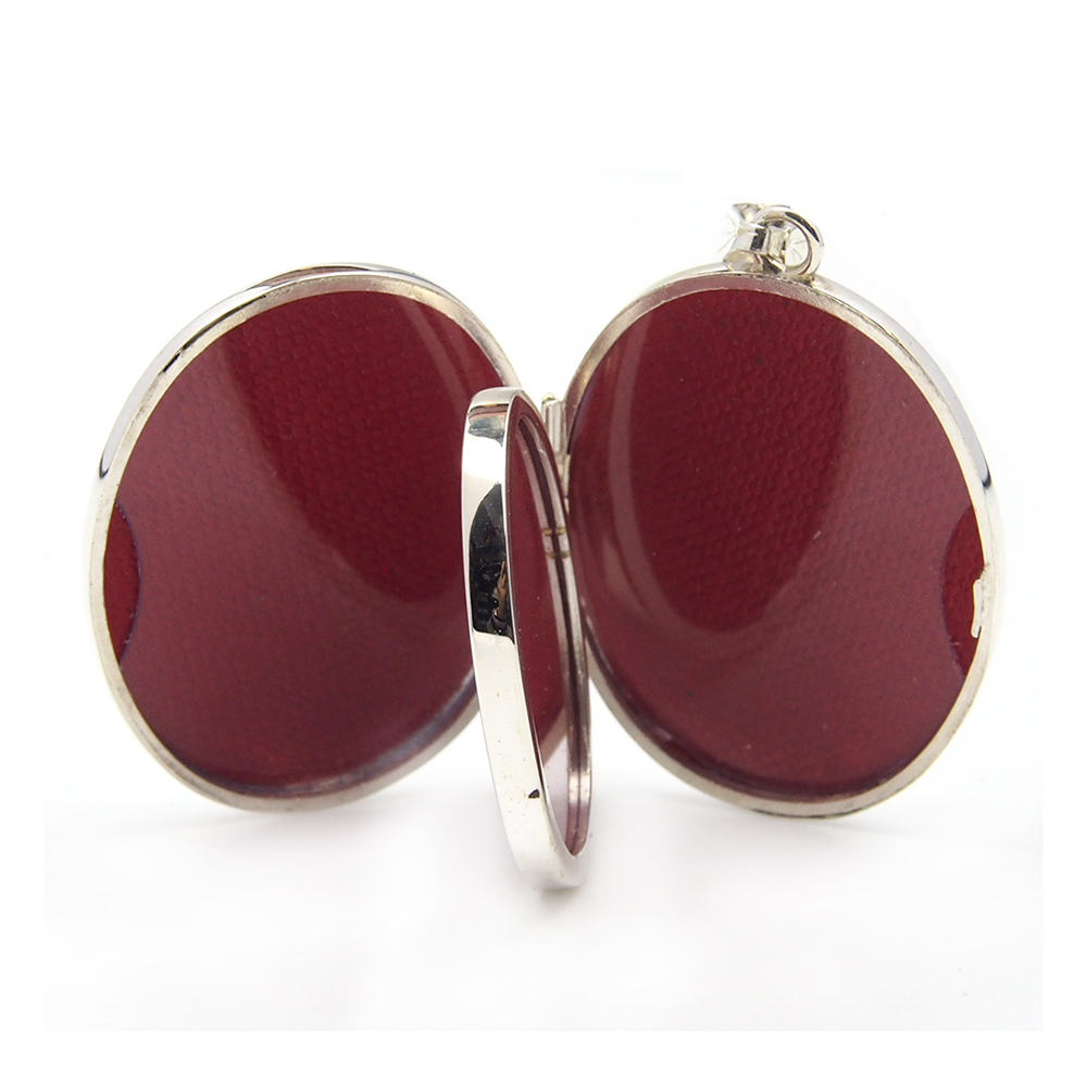 Silver Four Picture Family Locket