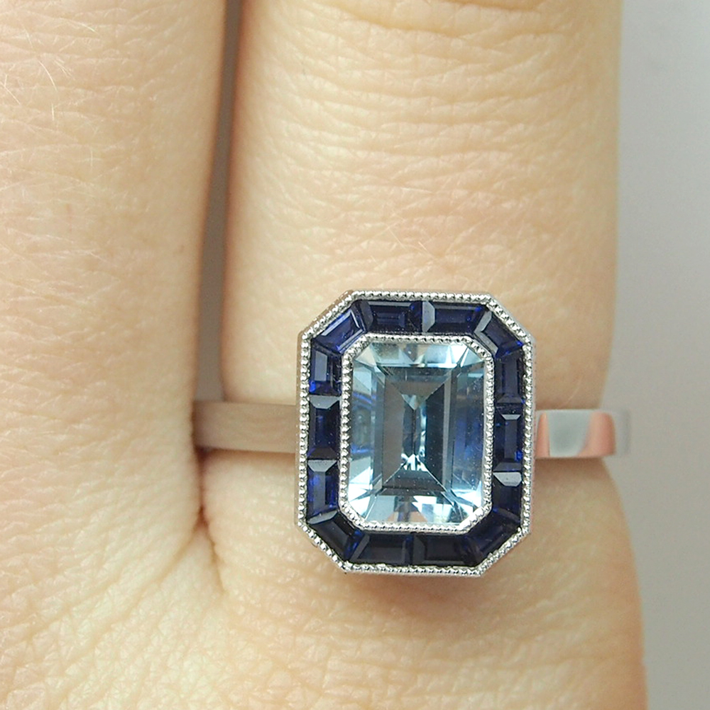 Aquamarine & Sapphires