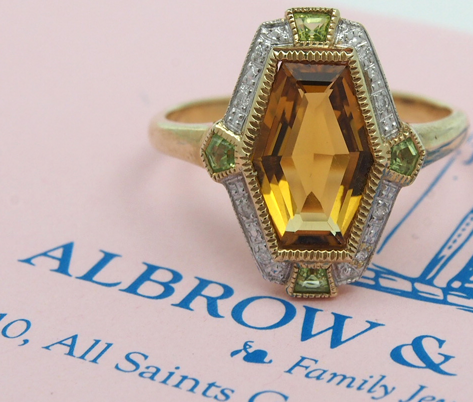 Citrine Ring