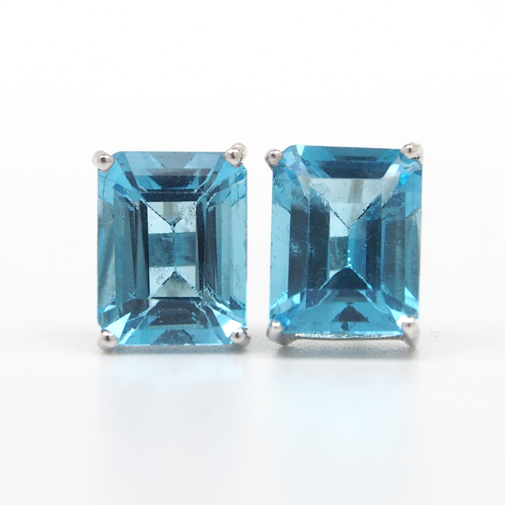 Topaz Stud Earrings