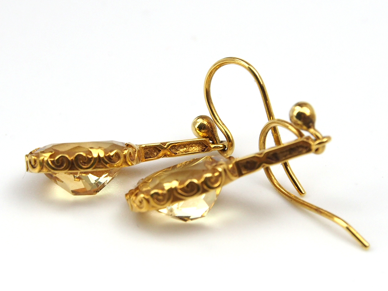 Citrine Drop Earring