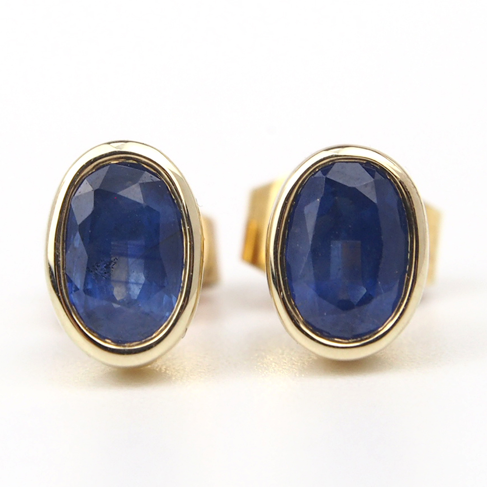 Sapphire Stud Earrings
