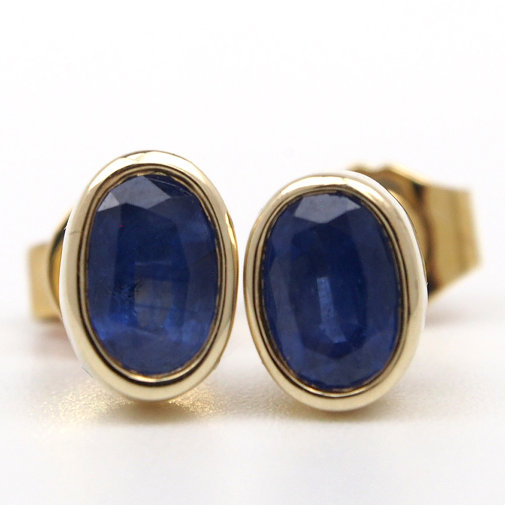 Sapphire Stud Earrings