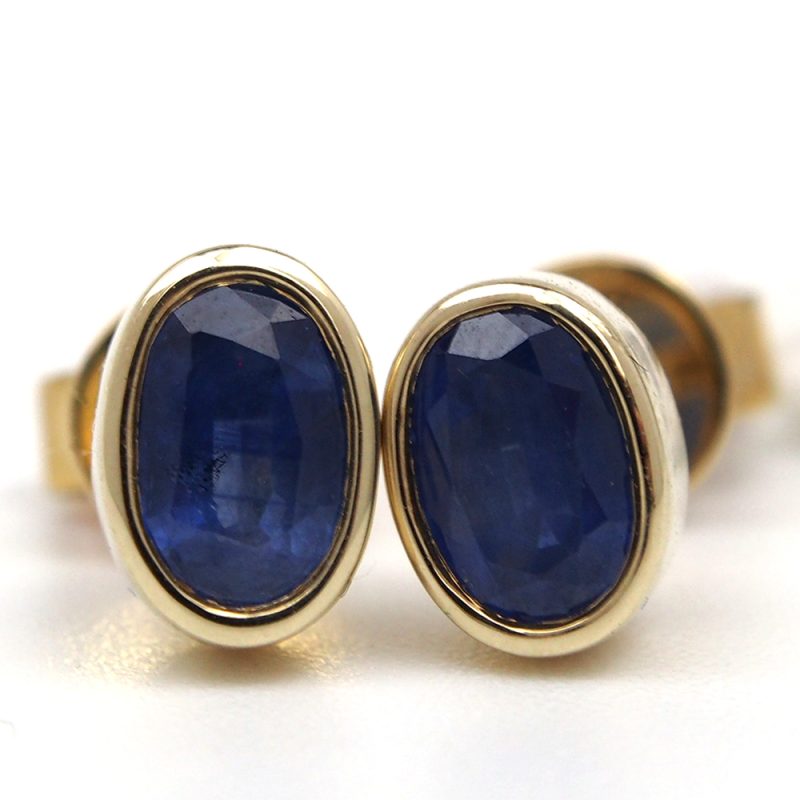 Sapphire Stud Earrings