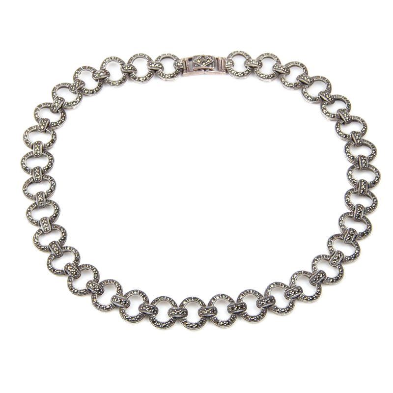 Marcasite & Silver Necklace