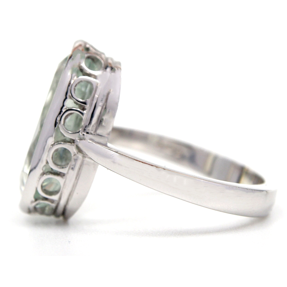 Aquamarine Solitaire Ring 5.70ct