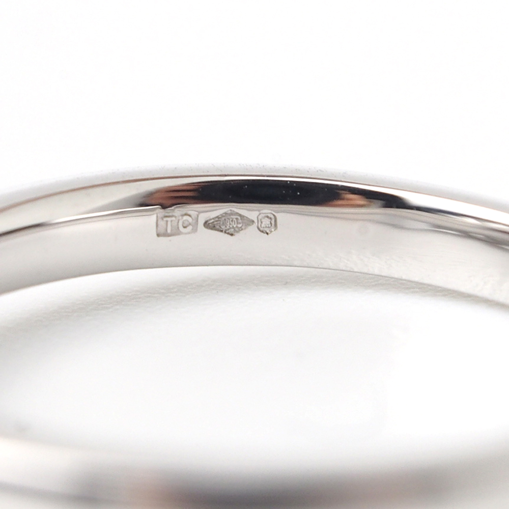 Diamond Emerald Cut Three Stone Ring - Platinum