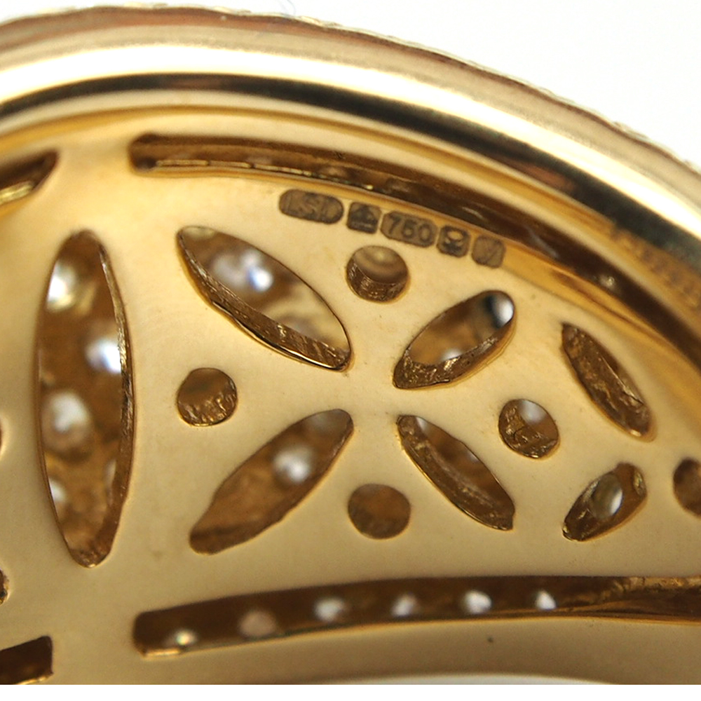 Diamond Bombe' Ring