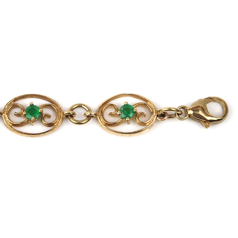 Emerald Bracelet