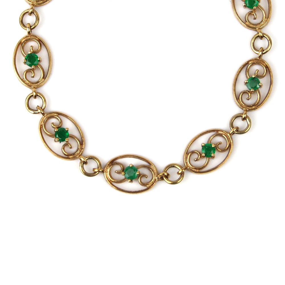 Emerald Bracelet