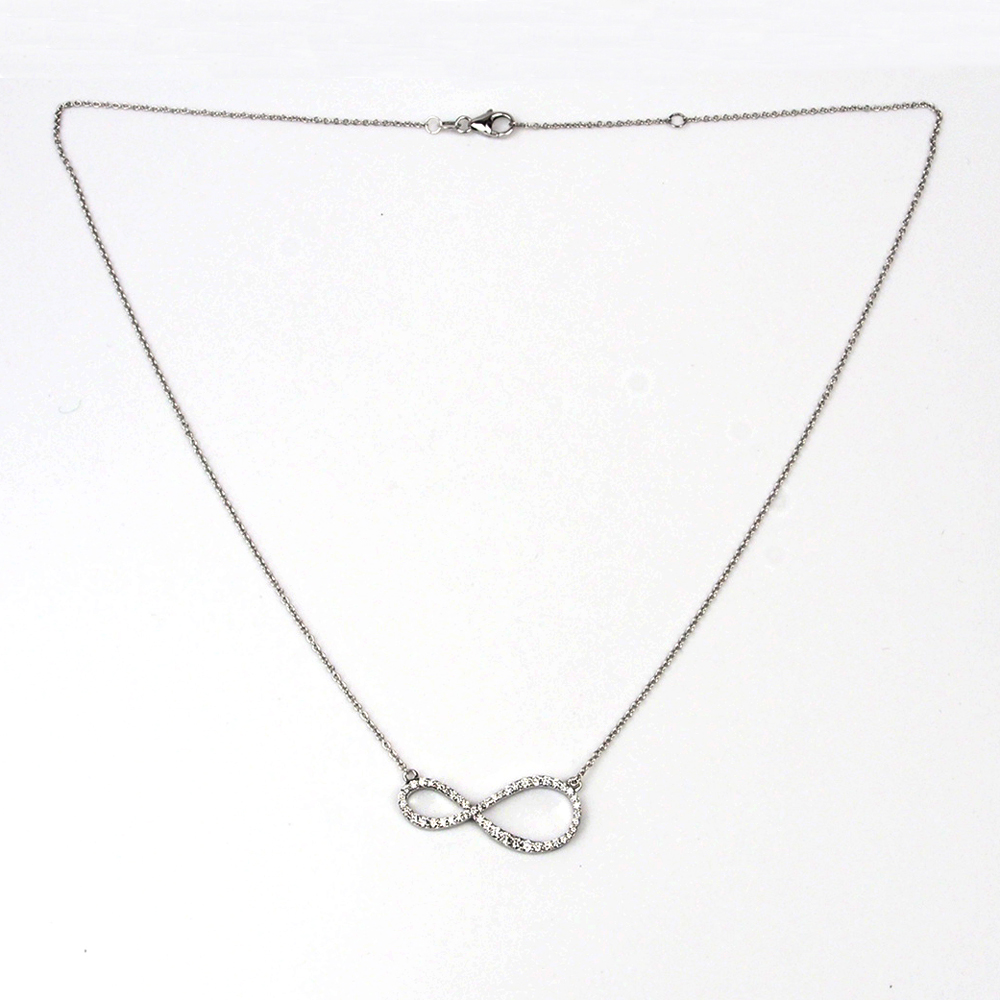 Infinity Diamond Necklace