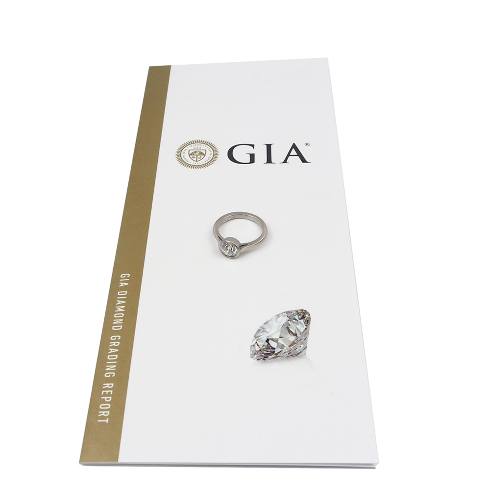 Diamond Solitaire Ring - GIA Cert E/VS1  1.51ct - Platinum