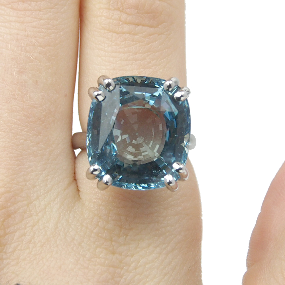 Aquamarine Single Stone 19.31ct – Made By Albrow & Sons