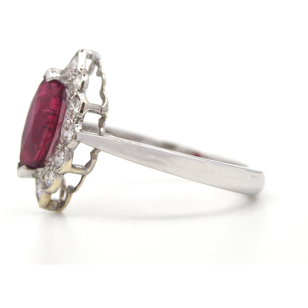 Ruby And Diamond Ring – Made By Albrow & Sons