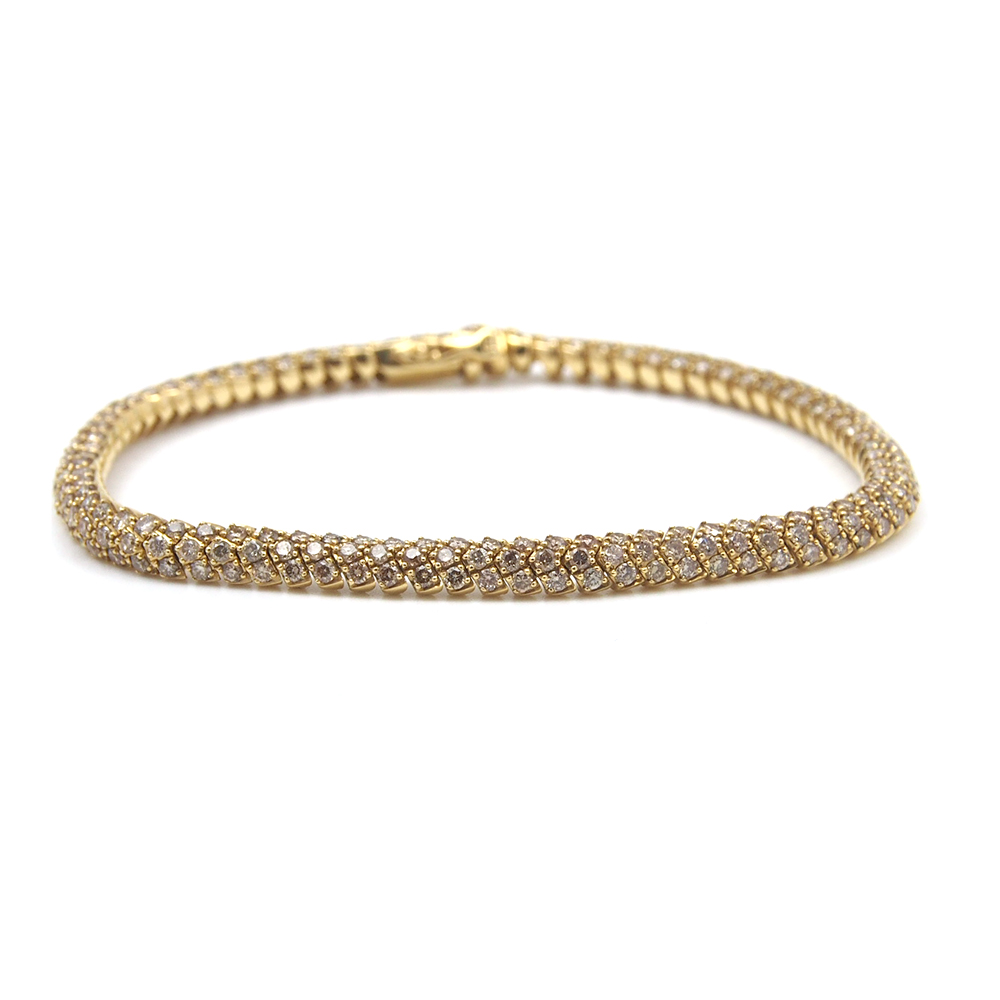 Diamond Bracelet 2.26ct 18ct Yellow Gold