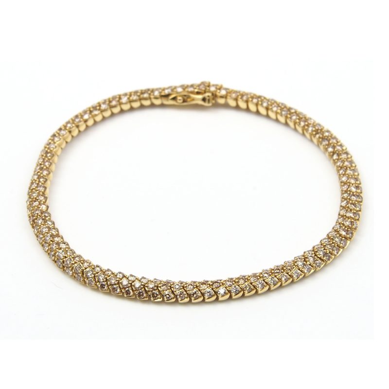 Diamond Bracelet 2.26ct 18ct Yellow Gold