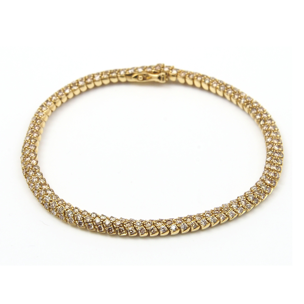 Diamond Bracelet 2.26ct 18ct Yellow Gold