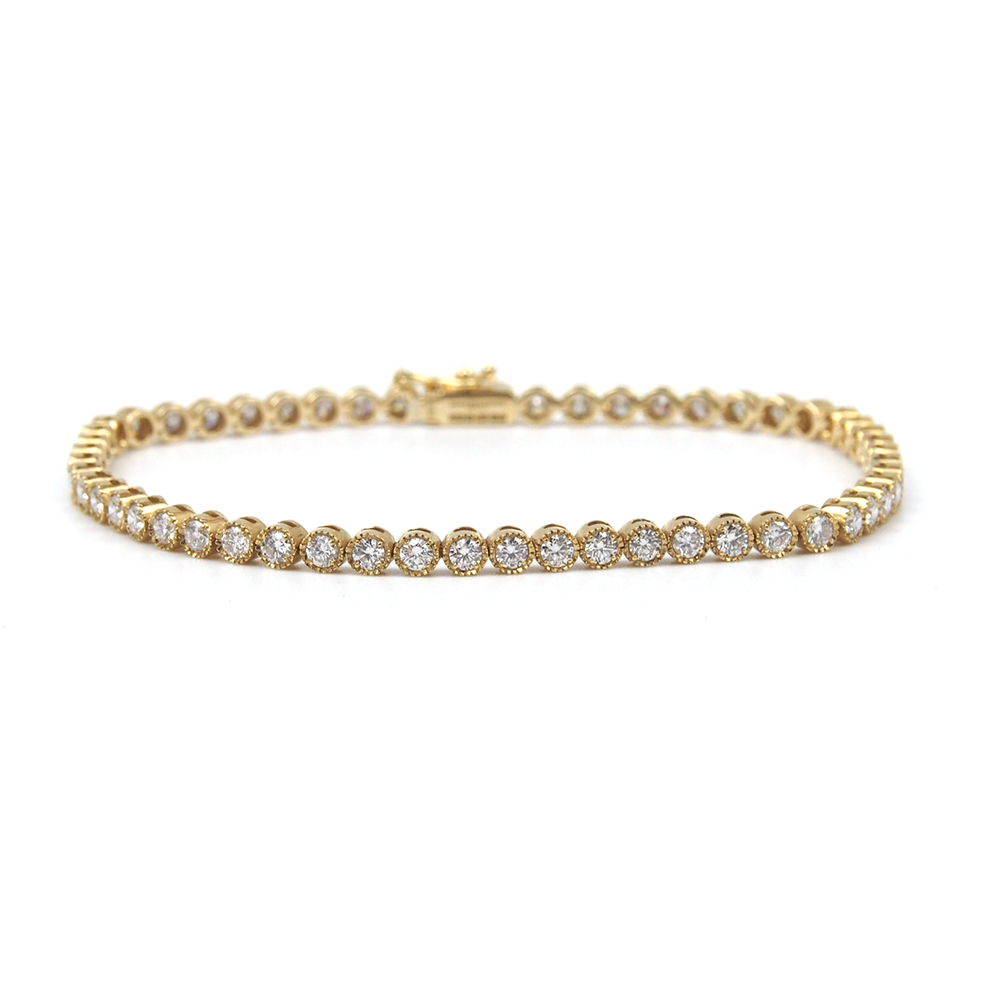 Diamond Bracelet 2.88ct 18ct Yellow Gold