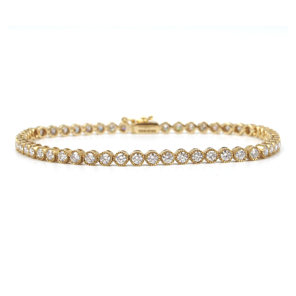 Diamond Bracelet 2.88ct 18ct Yellow Gold