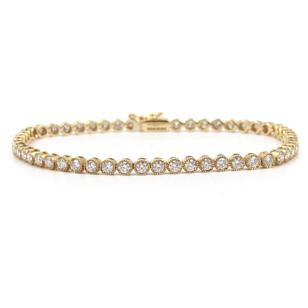 Diamond Bracelet 2.88ct 18ct Yellow Gold