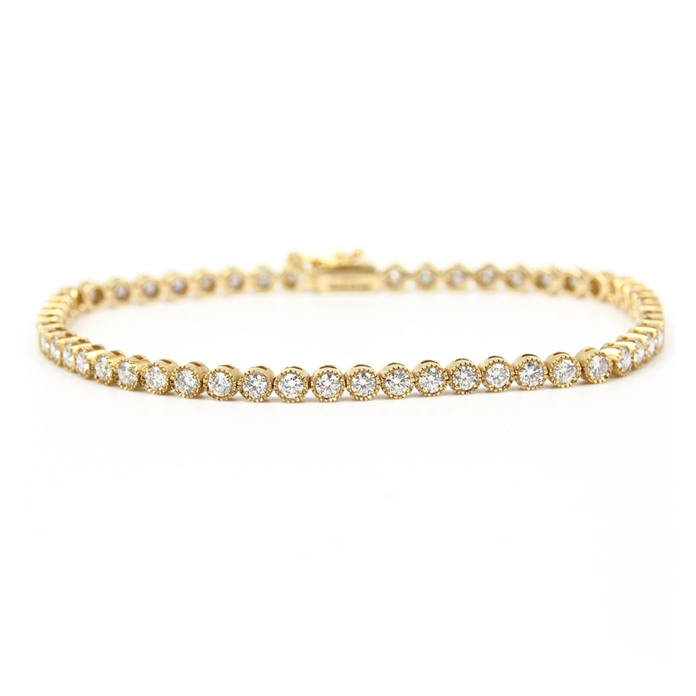 Diamond Bracelet 2.88ct 18ct Yellow Gold