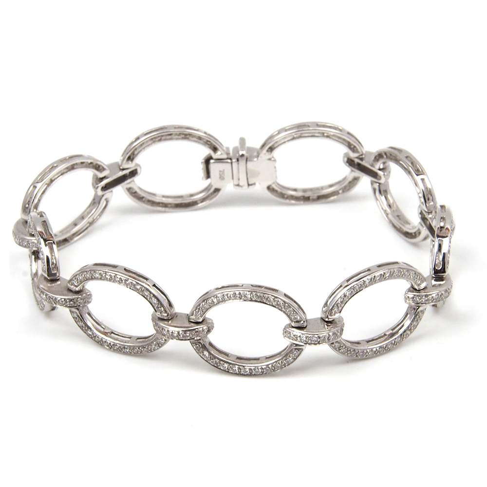 Diamond Bracelet 1.88ct 18ct White Gold