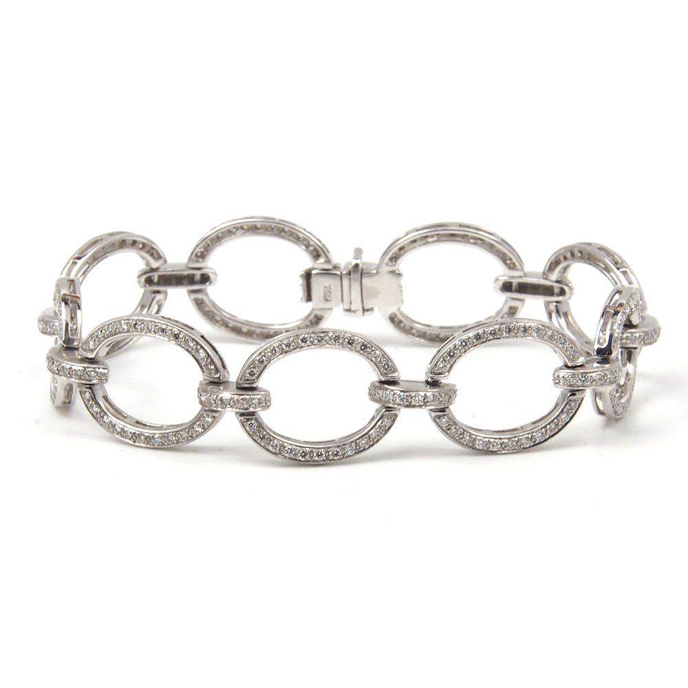 Diamond Bracelet 1.88ct 18ct White Gold