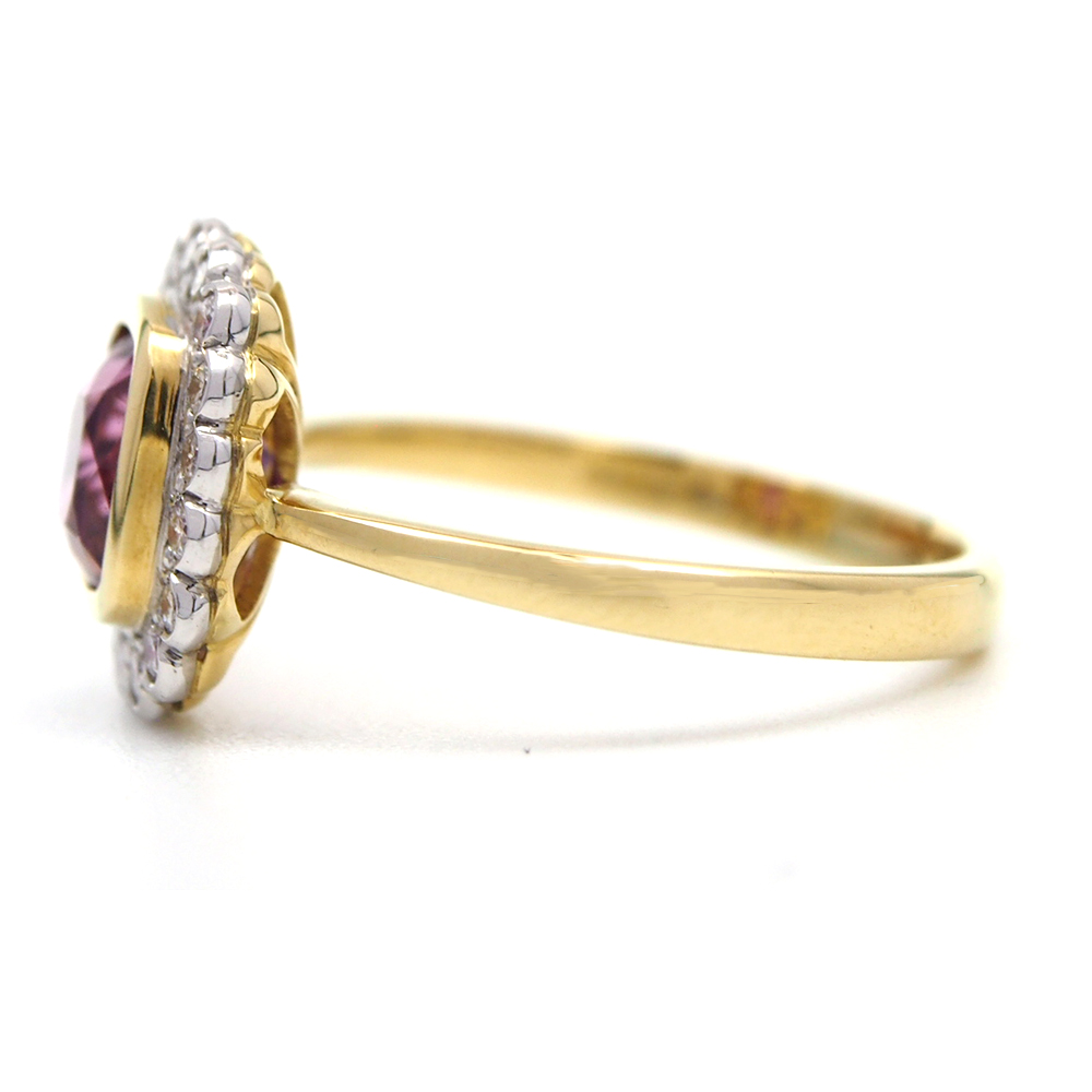 Sapphire and Diamond Ring - Certificated Natural 1.60ct