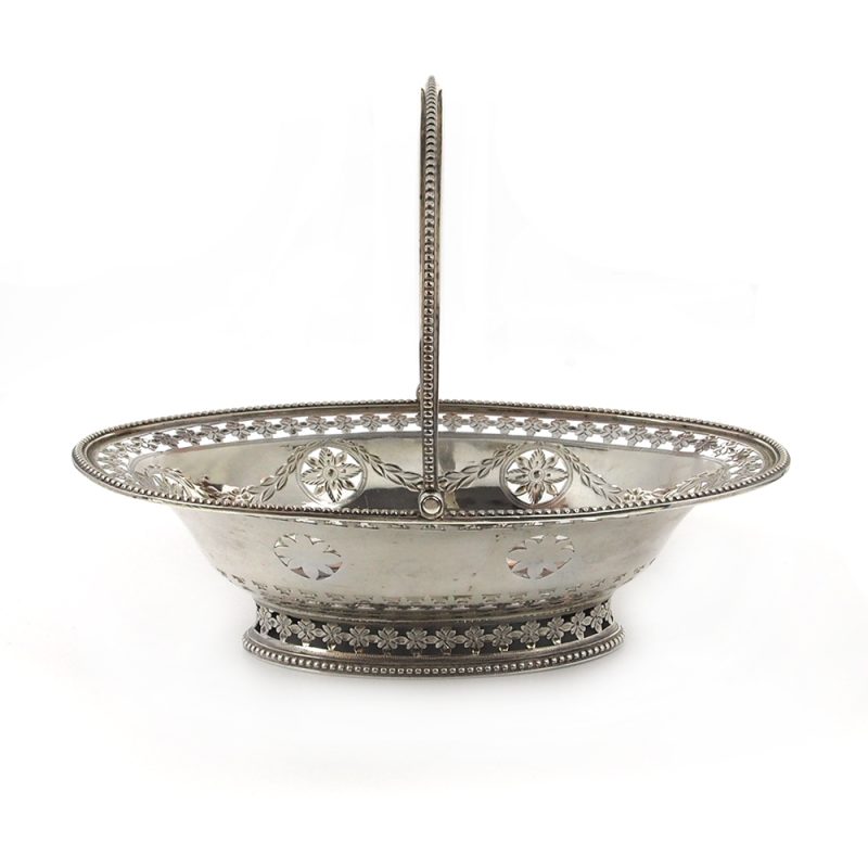 Georgian Silver Sweetmeat Basket - 1783
