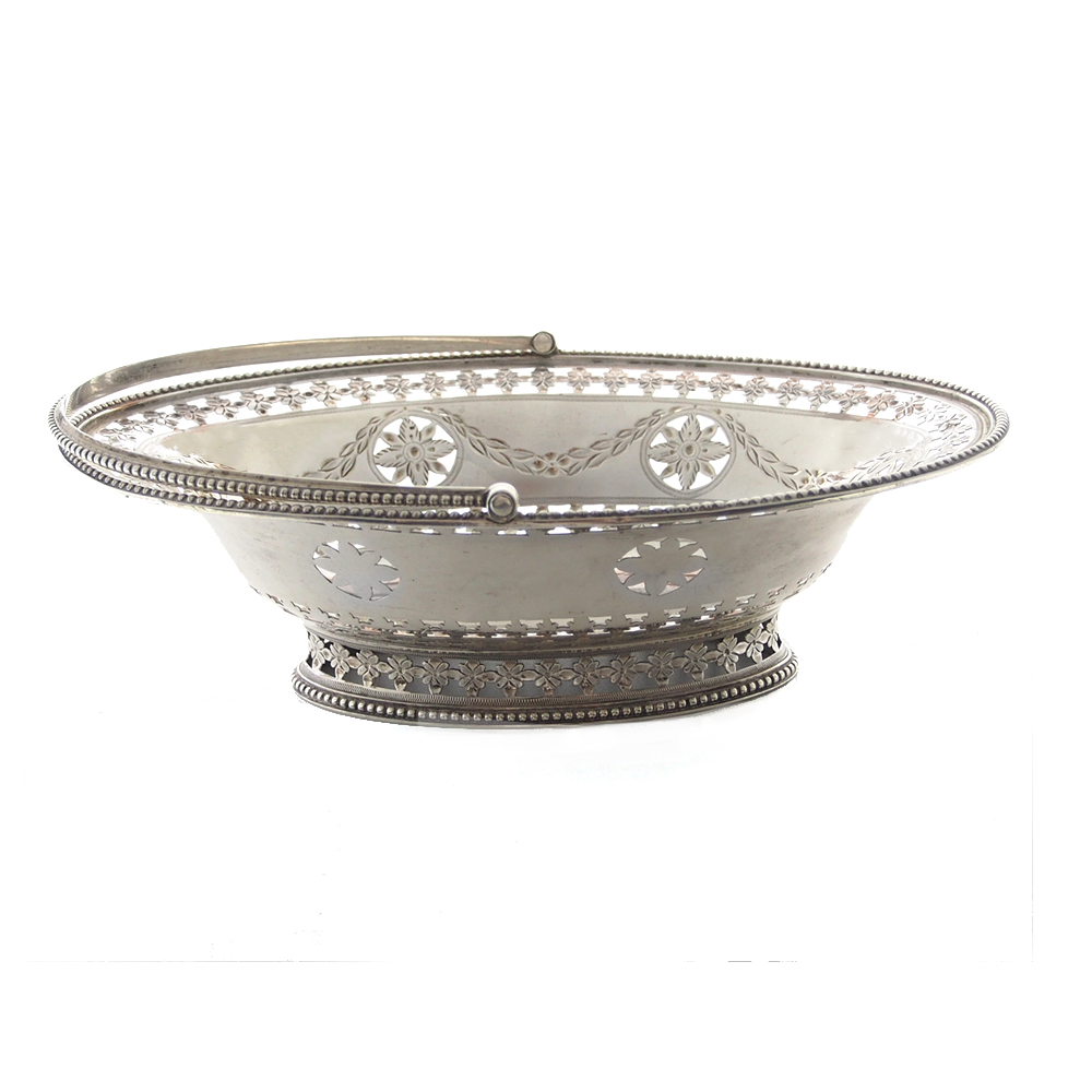 Georgian Silver Sweetmeat Basket - 1783