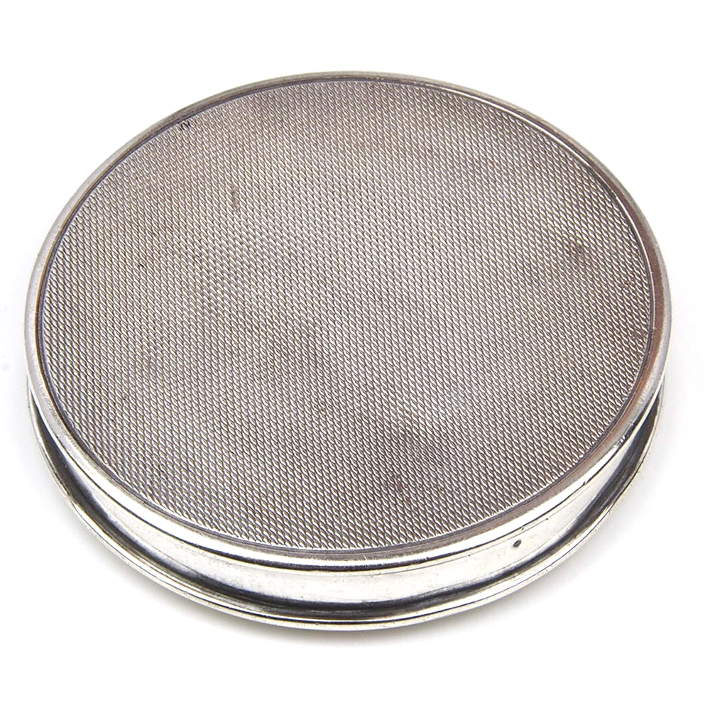 Silver Enamel Horse Compact
