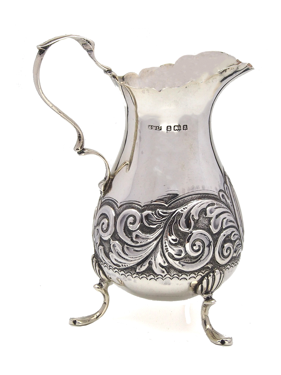 Antique Silver Cream jug - 1900