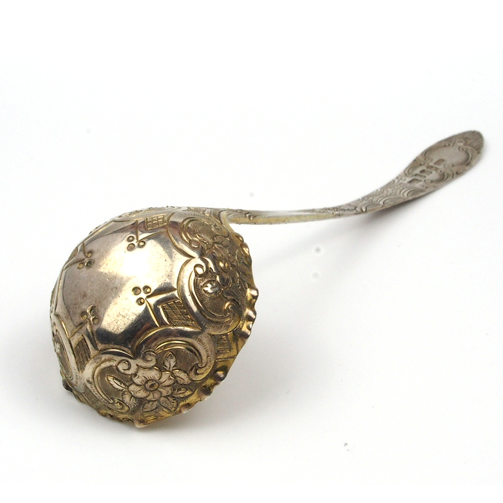 Scottish Provincial Silver Sauce Ladle - c1820