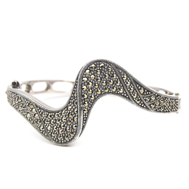 Marcasite Bangle