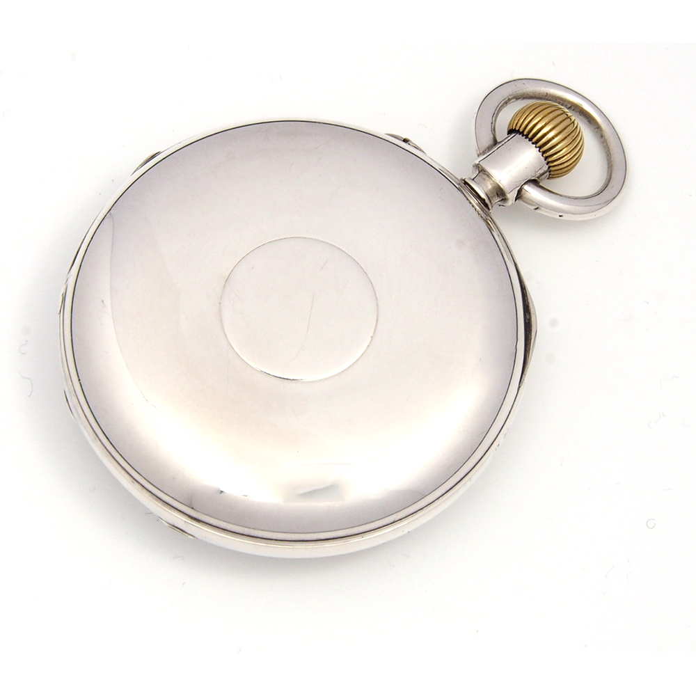 Victorian Silver Half Hunter Pocket Watch