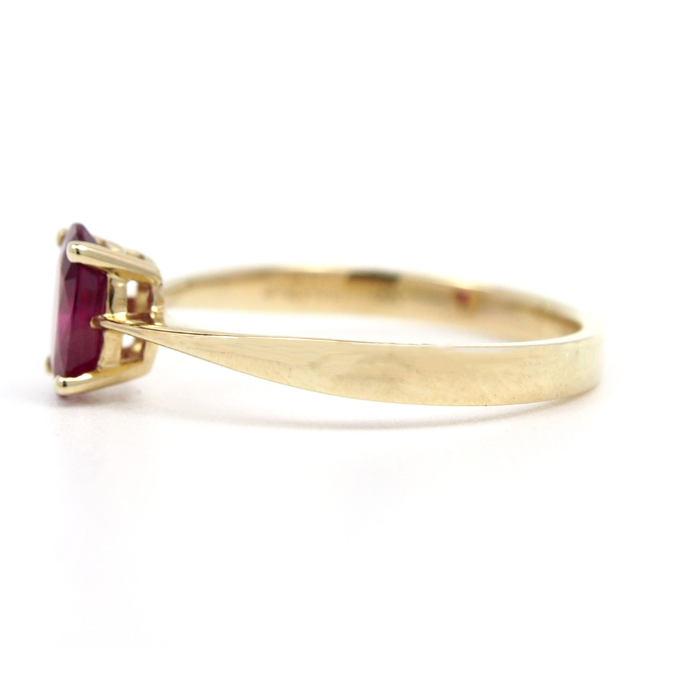 Ruby Single Stone Ring