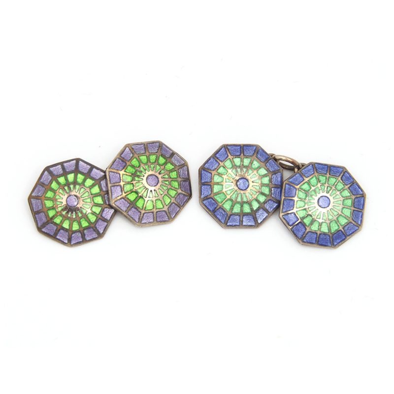 Cufflinks - Vintage Enamel