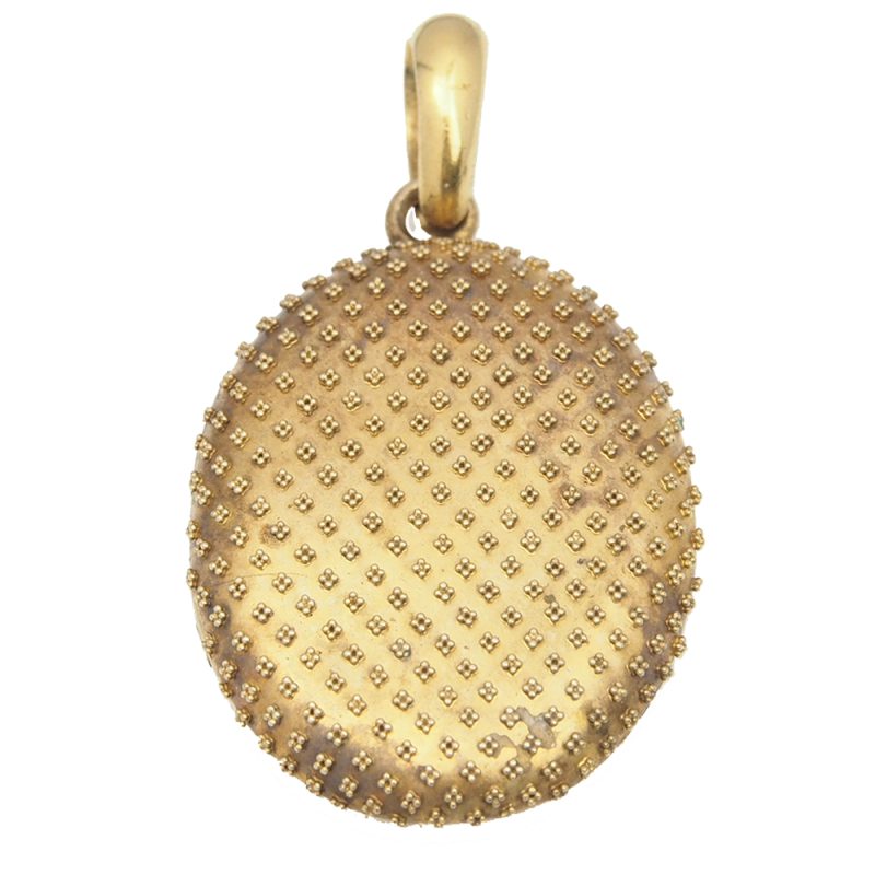 Locket - Antique 15ct Gold