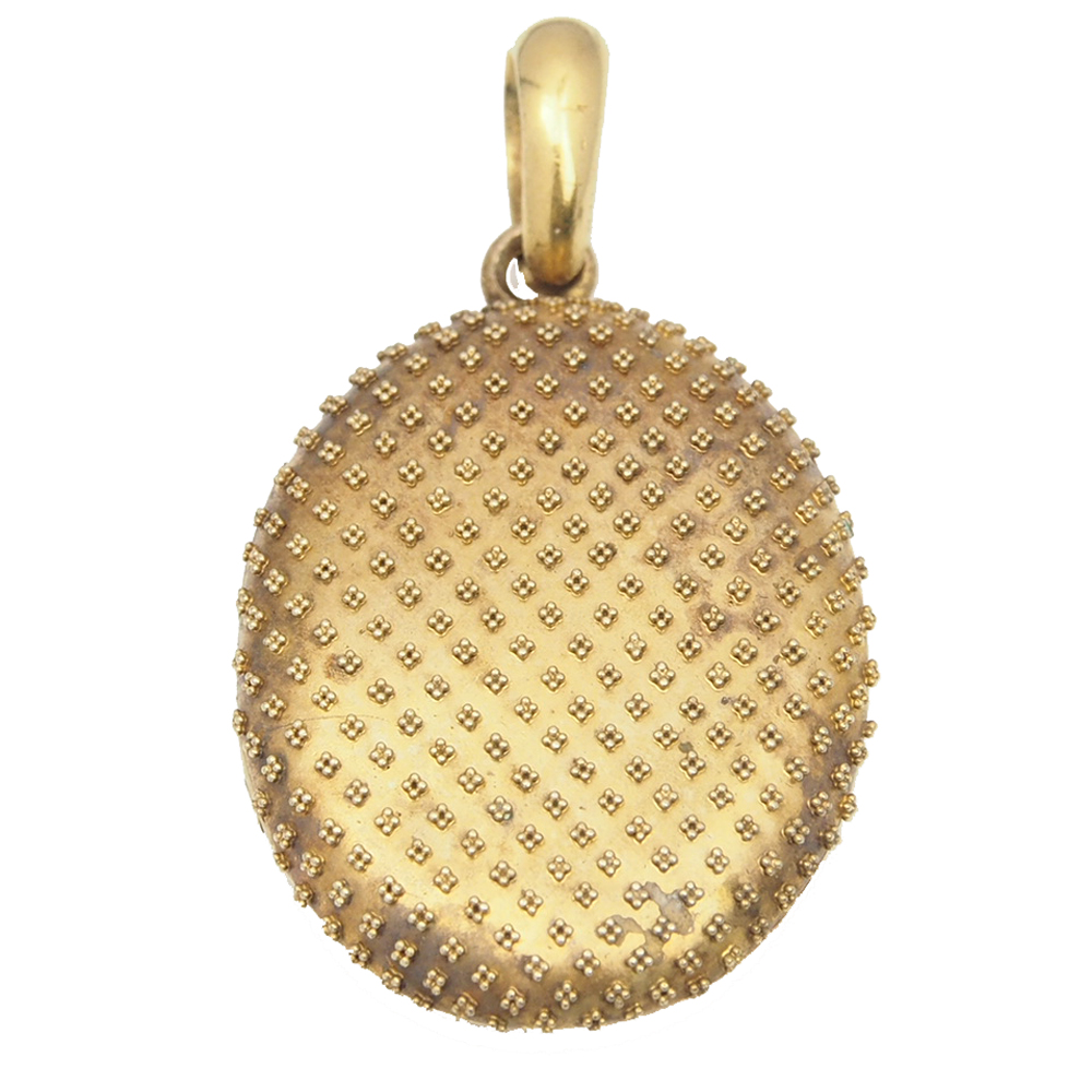 Locket - Antique 15ct Gold