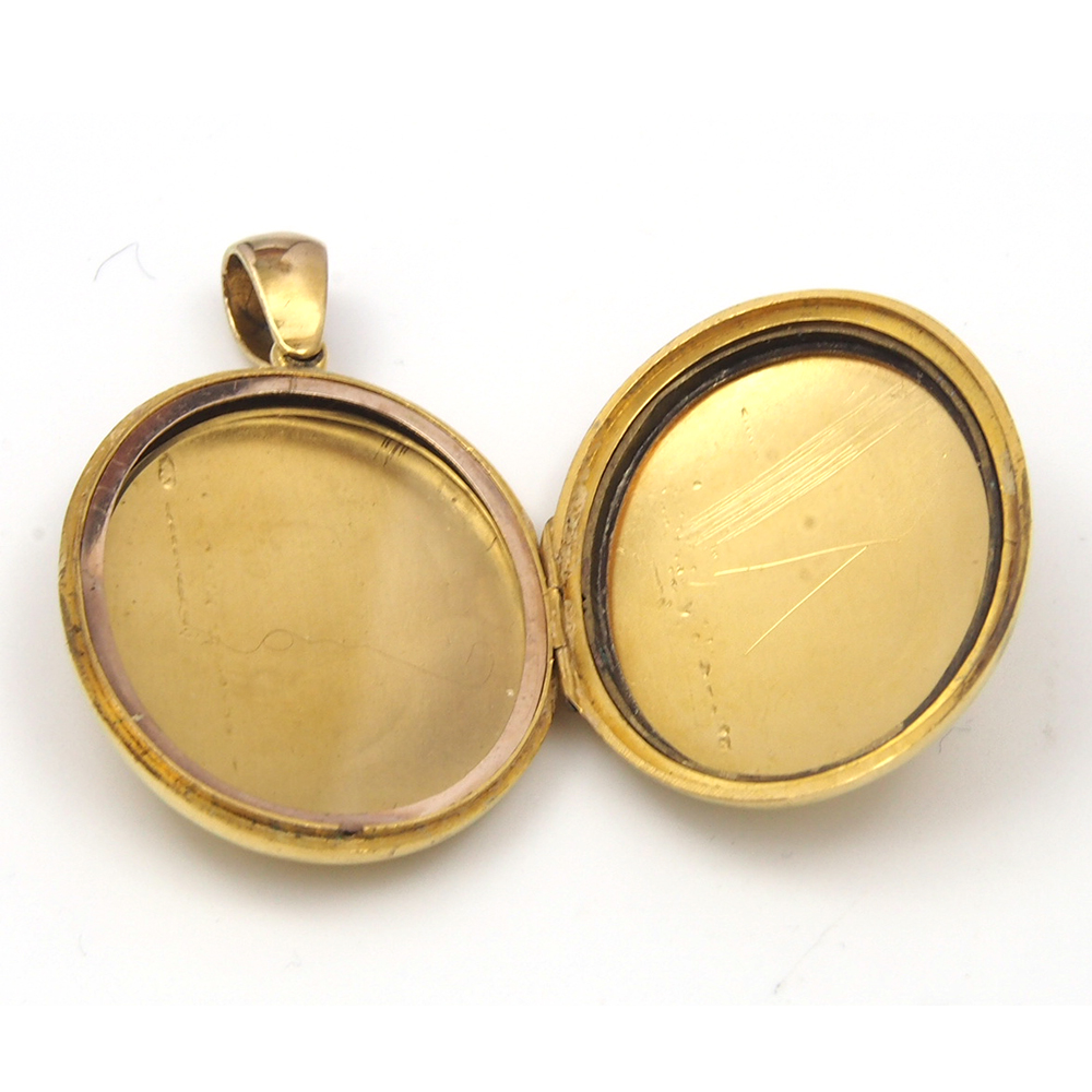 Locket - Antique 18ct Gold