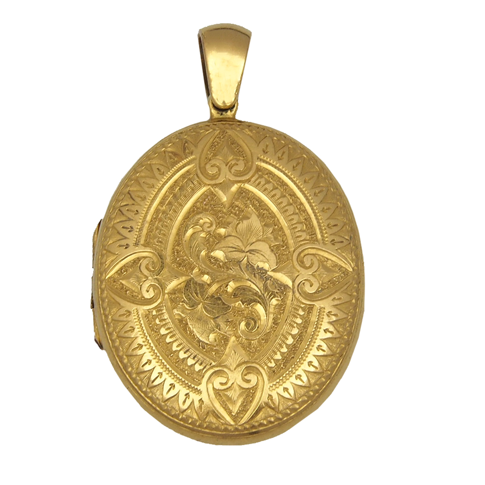 Locket - Antique 18ct Gold