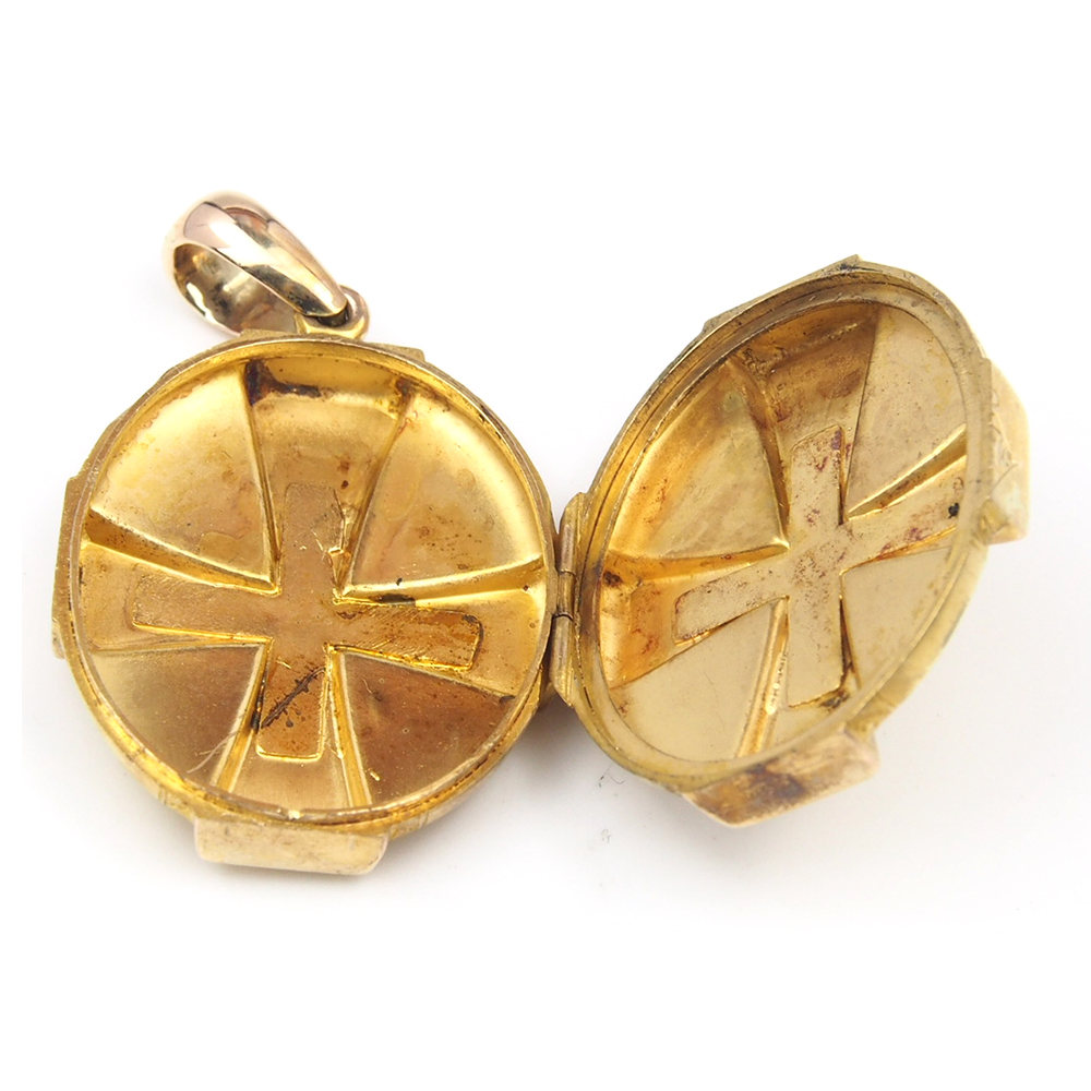 Locket - Victorian 15ct Gold
