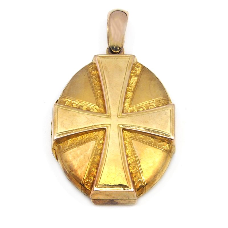 Locket - Victorian 15ct Gold