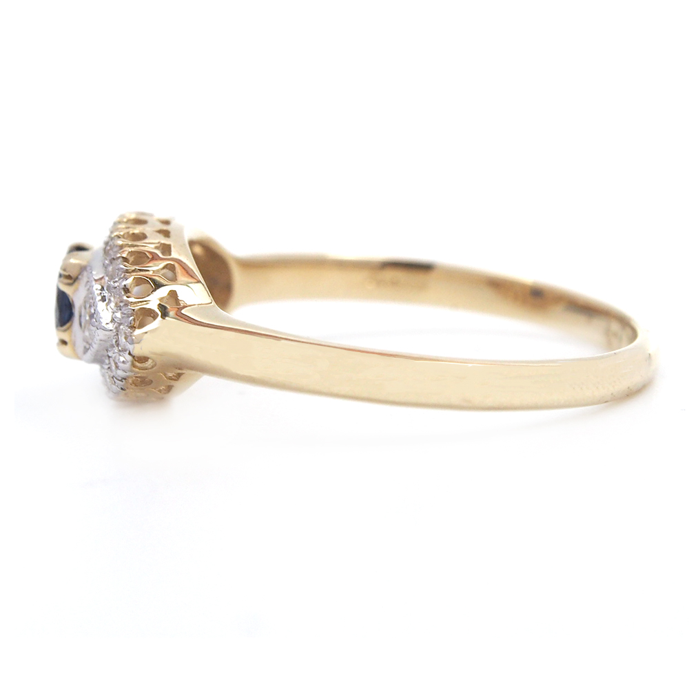 Sapphire and Diamond Ring
