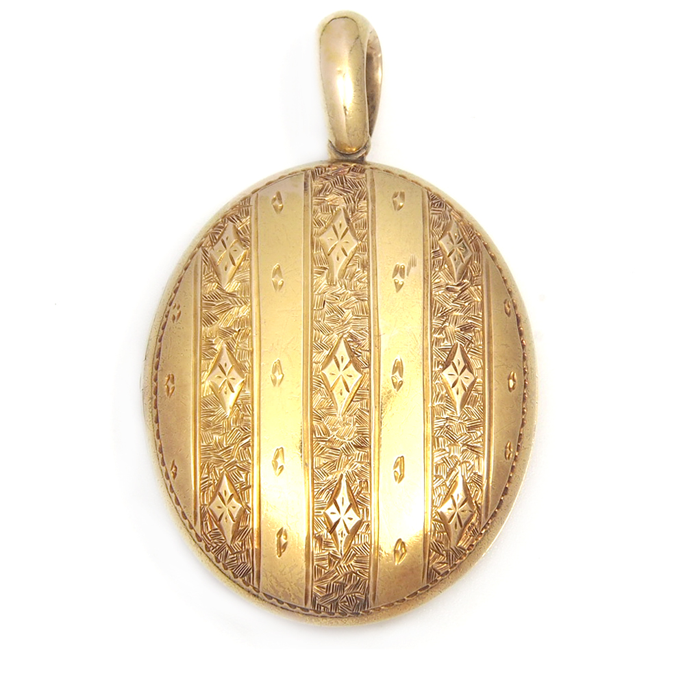 Locket - Antique 15ct Gold