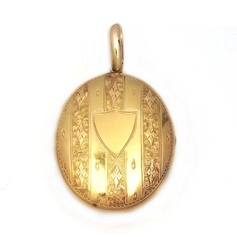 Locket - Antique 15ct Gold