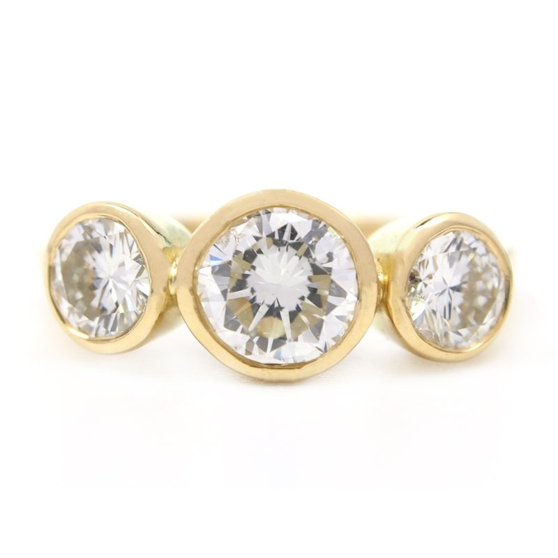 Diamond Trilogy Ring - 2.29ct