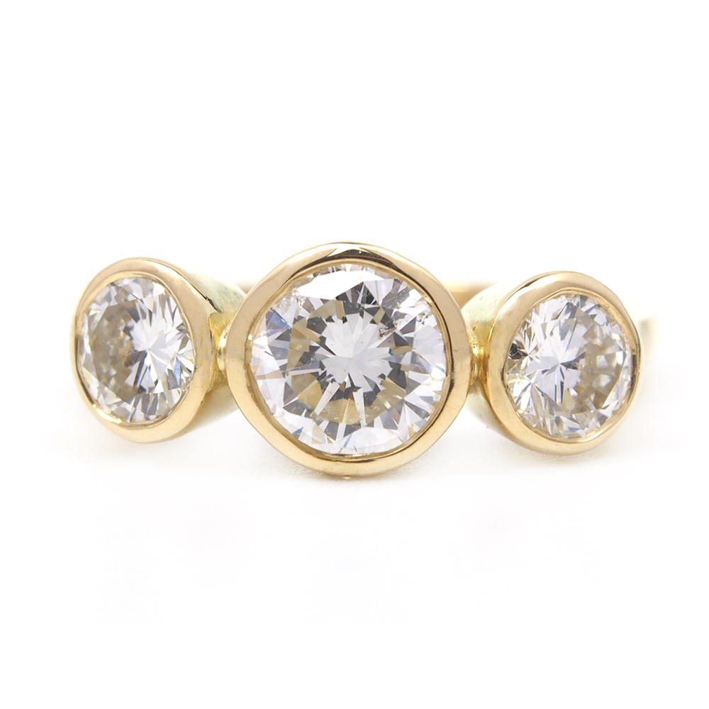 Diamond Trilogy Ring - 2.29ct